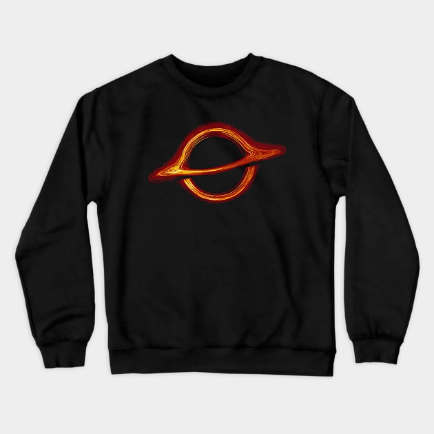 Black hole Crewneck Sweatshirt by Modern Medieval Design